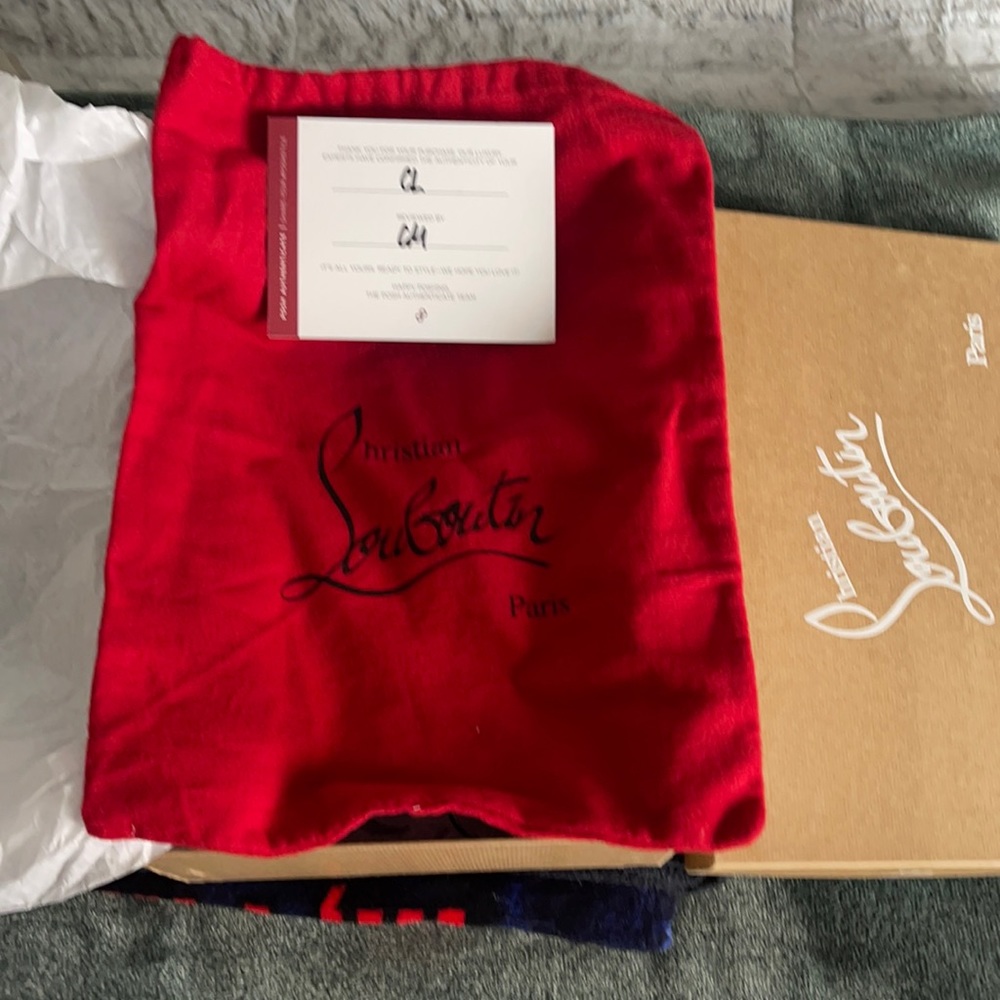 Christian Louboutin Greggo Zip Flat Calf NuBuck